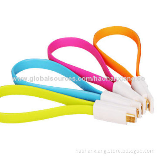 Magnetic USB Cable for Samsung Galaxy, iPhone4/iphone5